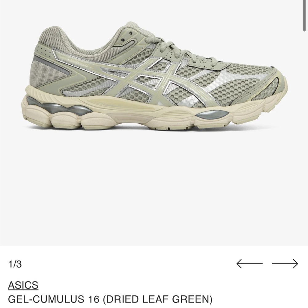 ASICS Gel-Cumulus 16 in Dried Leaf Green